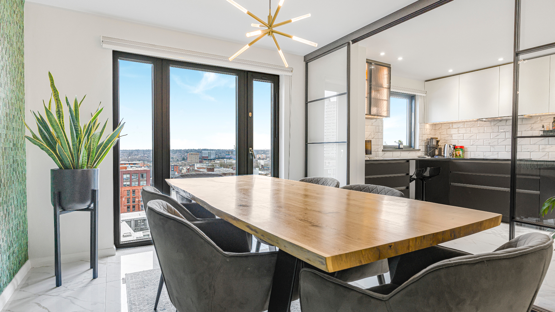 Bespoke London townhouse living room